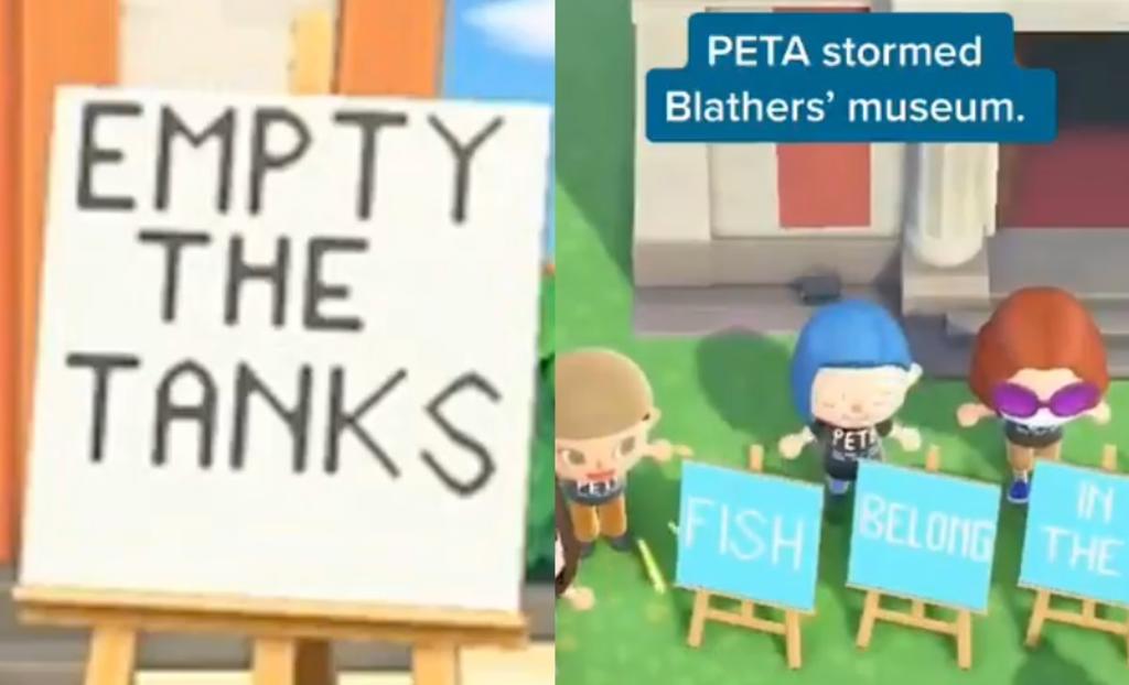 PETA protesta contra el juego Animal Crossing