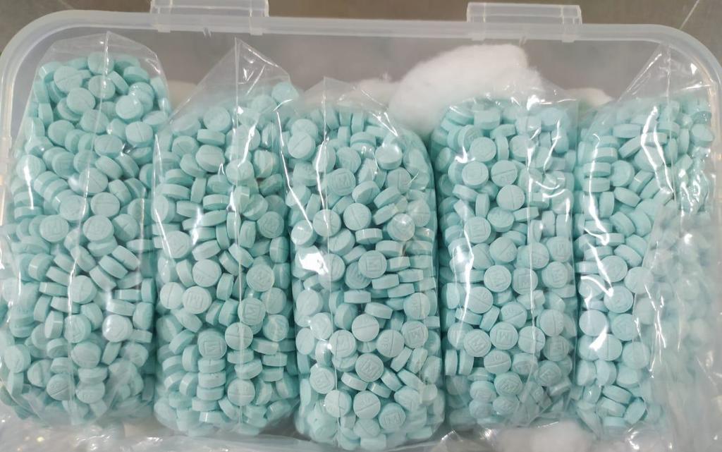 Aseguran seis mil pastillas de fentanilo en la Saltillo-Torreón