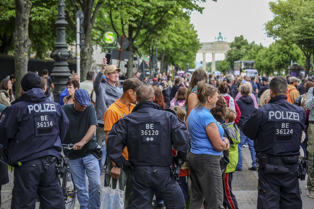 Protestan en Alemania contra las restricciones