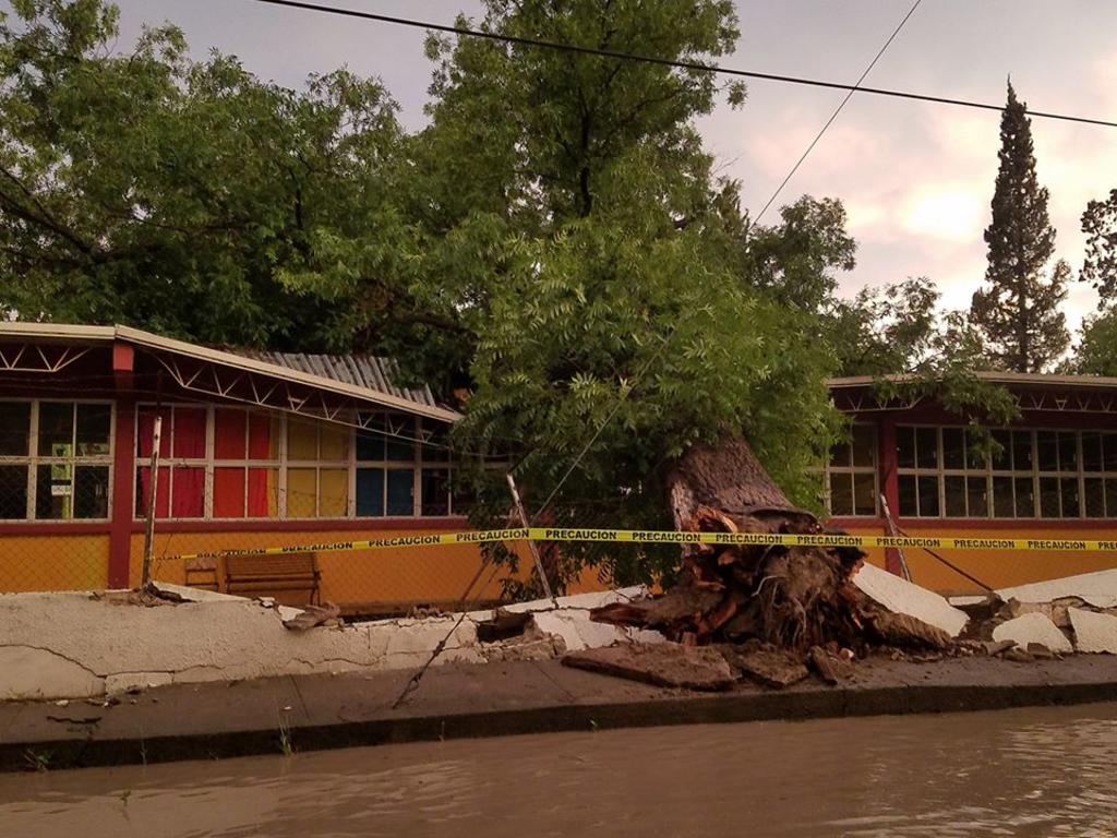 Deja tormenta daños materiales y encharcamientos en Región Norte de Coahuila