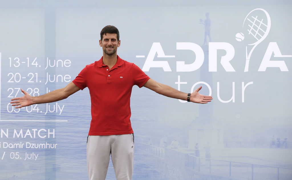 Novak Djokovic anuncia gira de tenis a beneficio