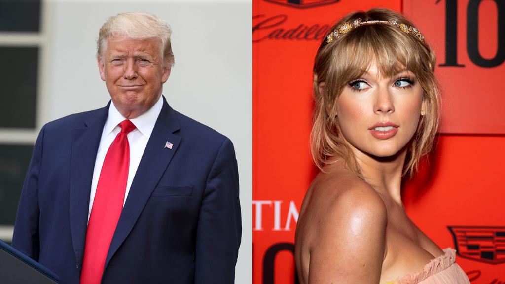 Te echaremos en noviembre: Taylor Swift a Donald Trump