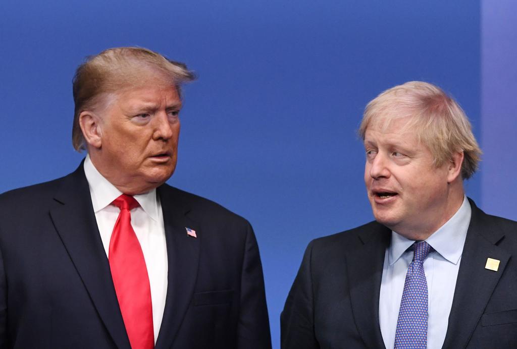 Trump y Johnson analizan posible reunión durante cumbre del G7