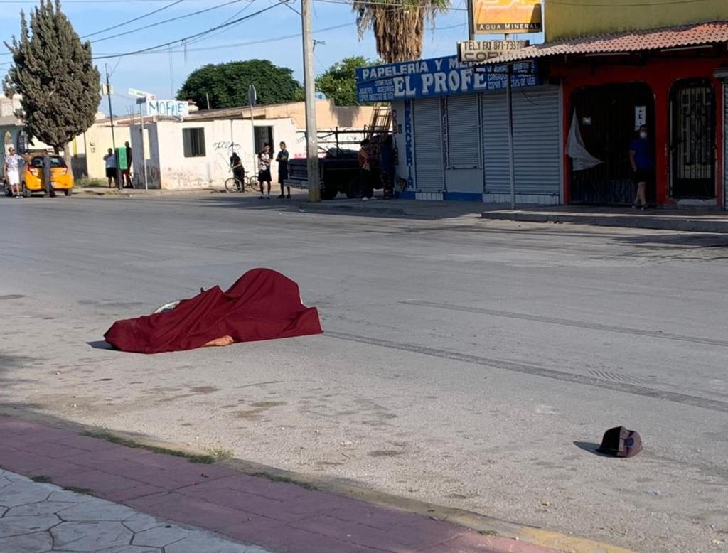 Hombre muere arrollado en Torreón
