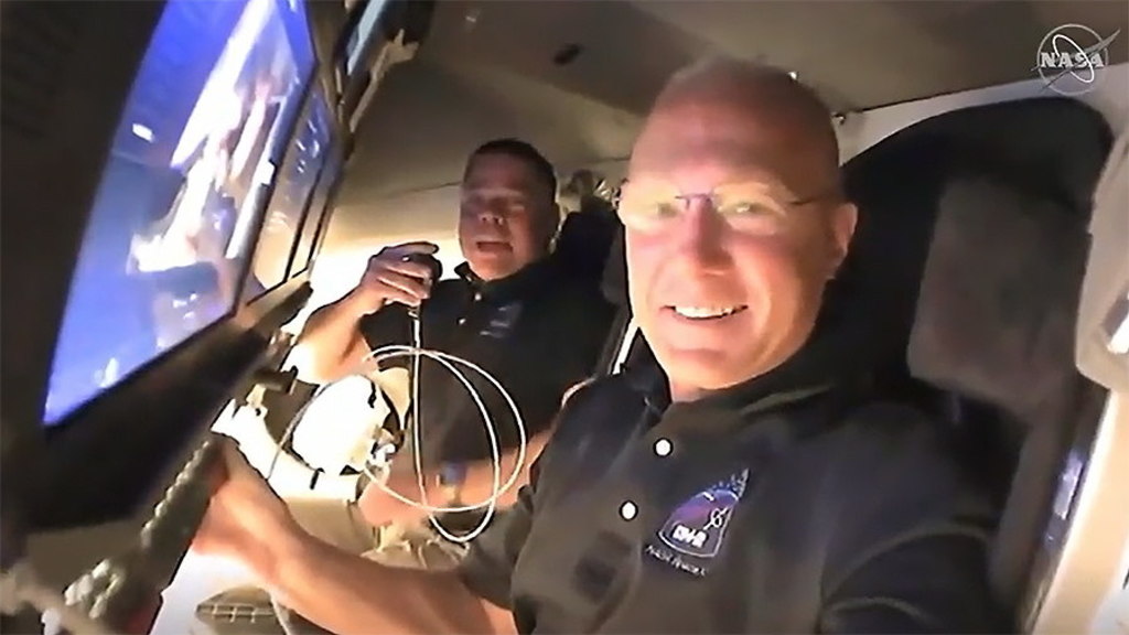 Astronautas de la NASA llegan a la Estación Espacial Internacional