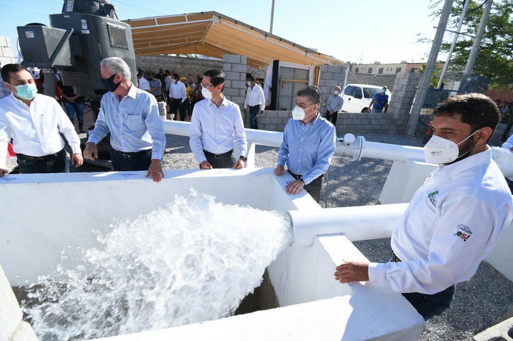 Entregan autoridades nuevo pozo de agua en Torreón