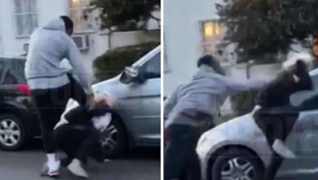 Captan a exjugador de la NBA golpeando a hombre que dañó su auto