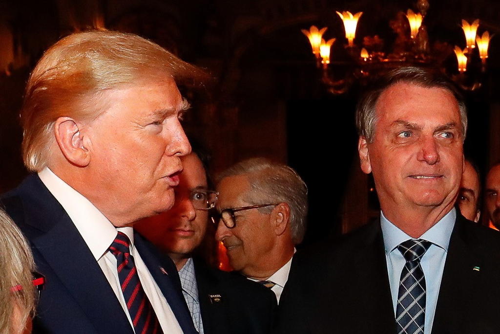 Conversan Bolsonaro y Trump sobre posible inclusión de Brasil a G7
