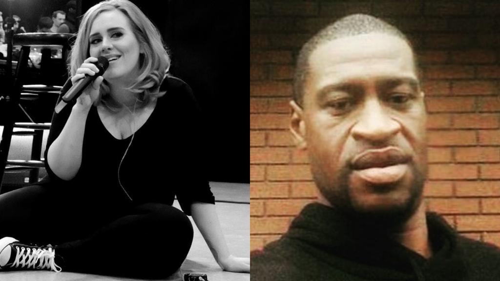 Adele se manifiesta contra el racismo tras muerte de George Floyd