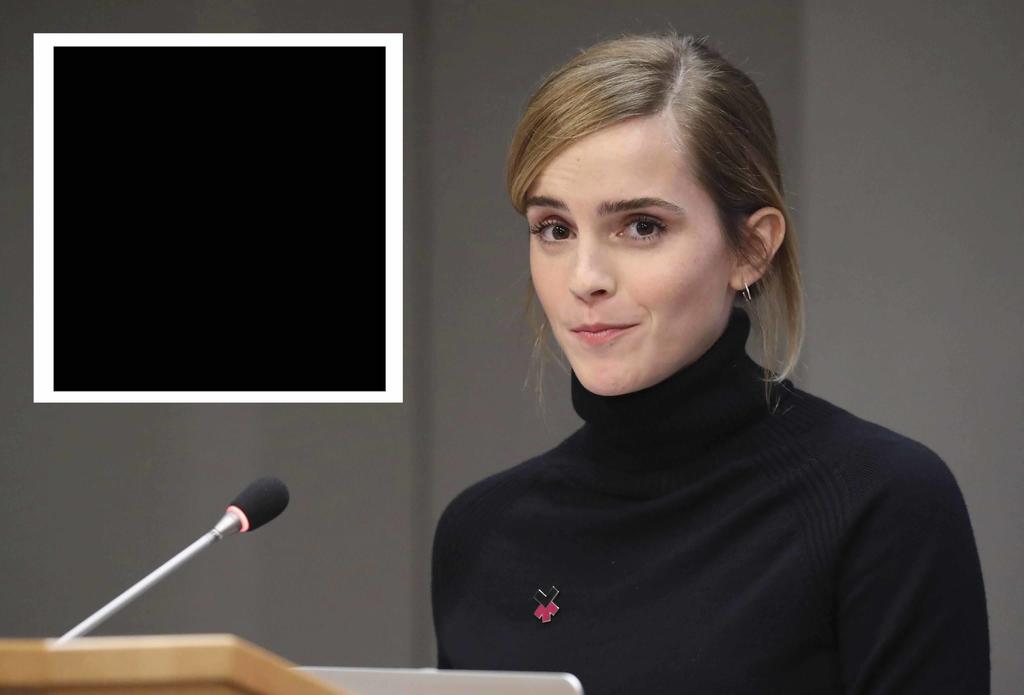 Critican a Emma Watson por usar marco blanco en imagen de Blackout Tuesday