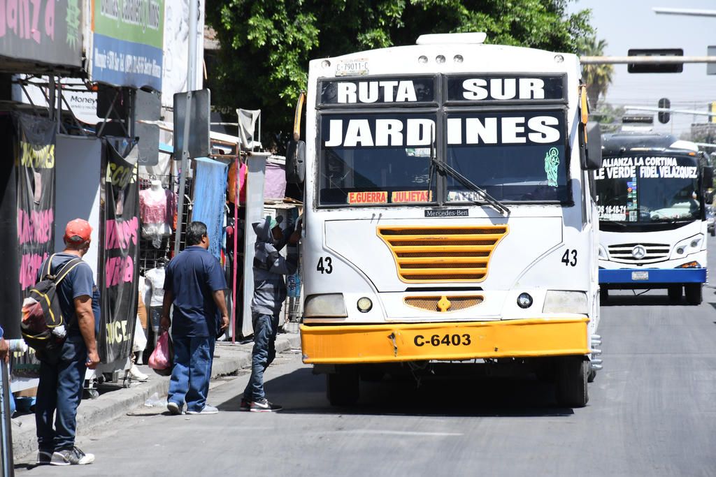Uso de camión de ruta aumenta 20% en Torreón