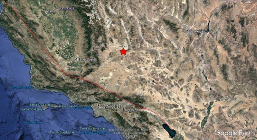 Reportan sismo de 5.5 grados en el sur de California