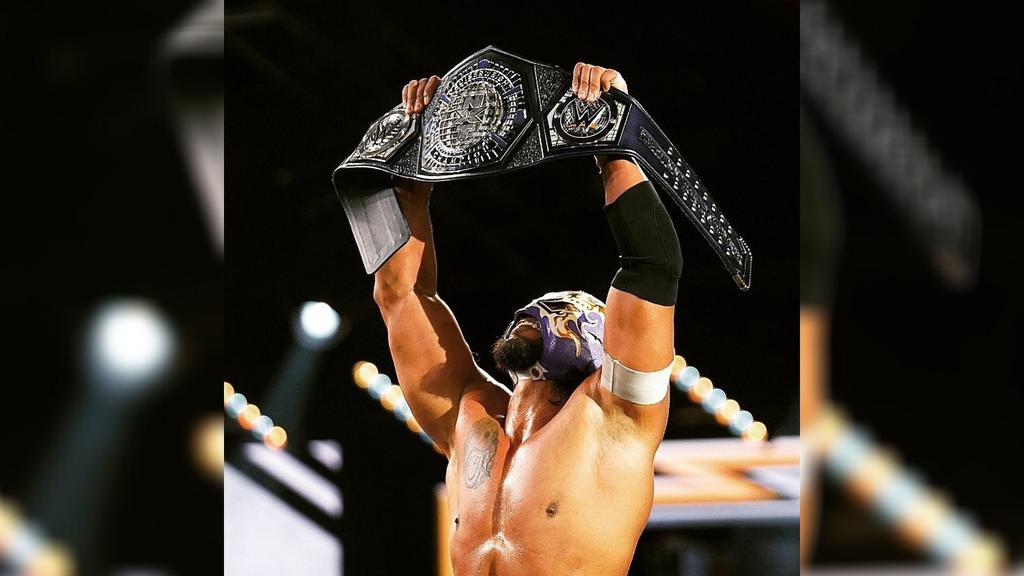 Hijo del Fantasma es nuevo campeón de WWE NXT
