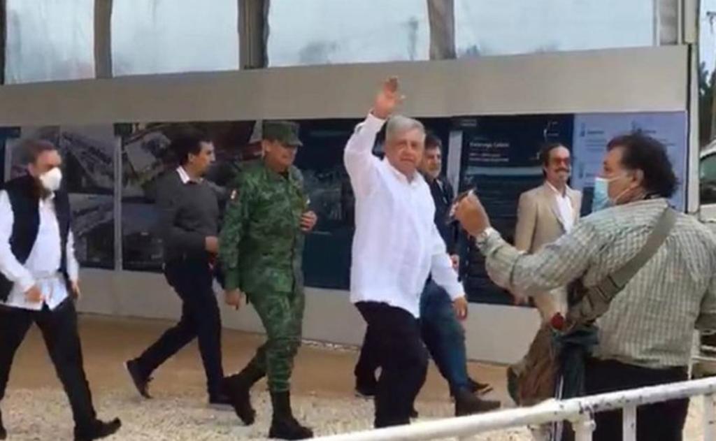López Obrador da banderazo Campeche al Tramo 2 del Tren Maya