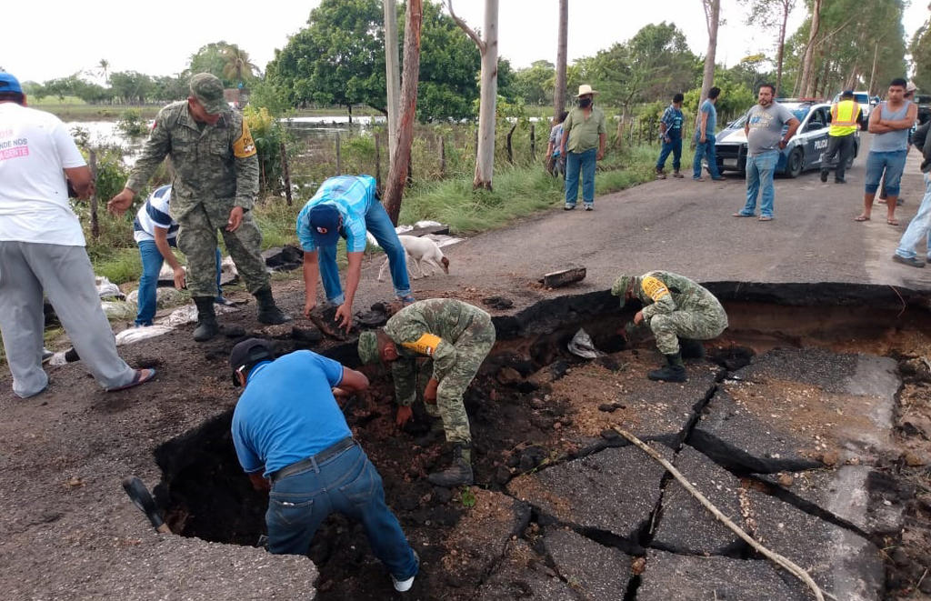 'Cristóbal' deja en Quintana Roo a más de 3 mil familias afectadas