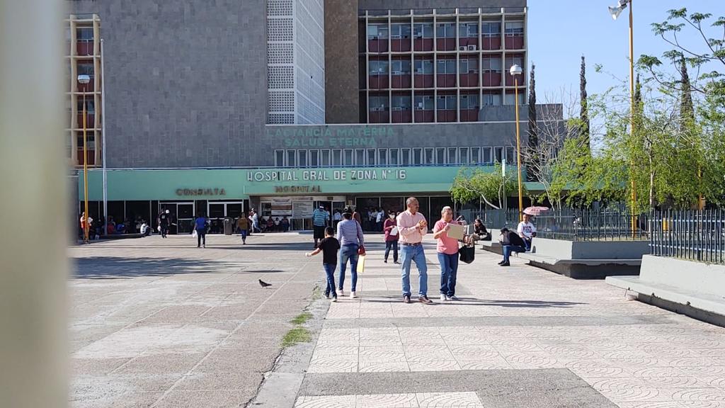 Hospital 16 del IMSS en Torreón rebasa el 90% de su capacidad