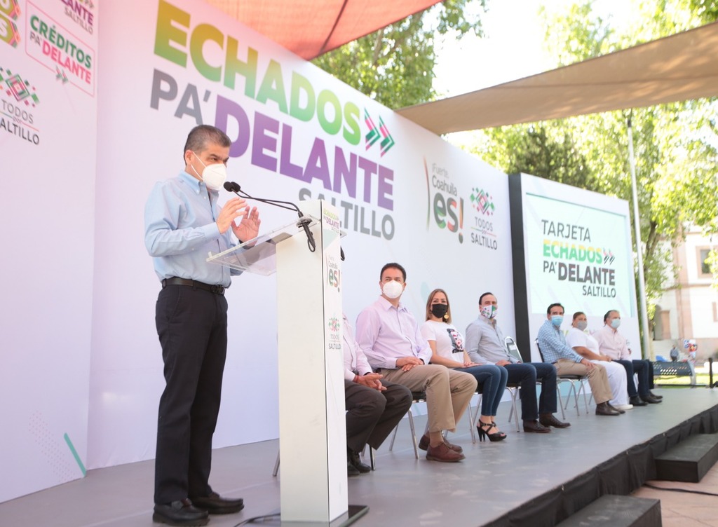 'Pa'delante, Saltillo', dice gobernador de Coahuila