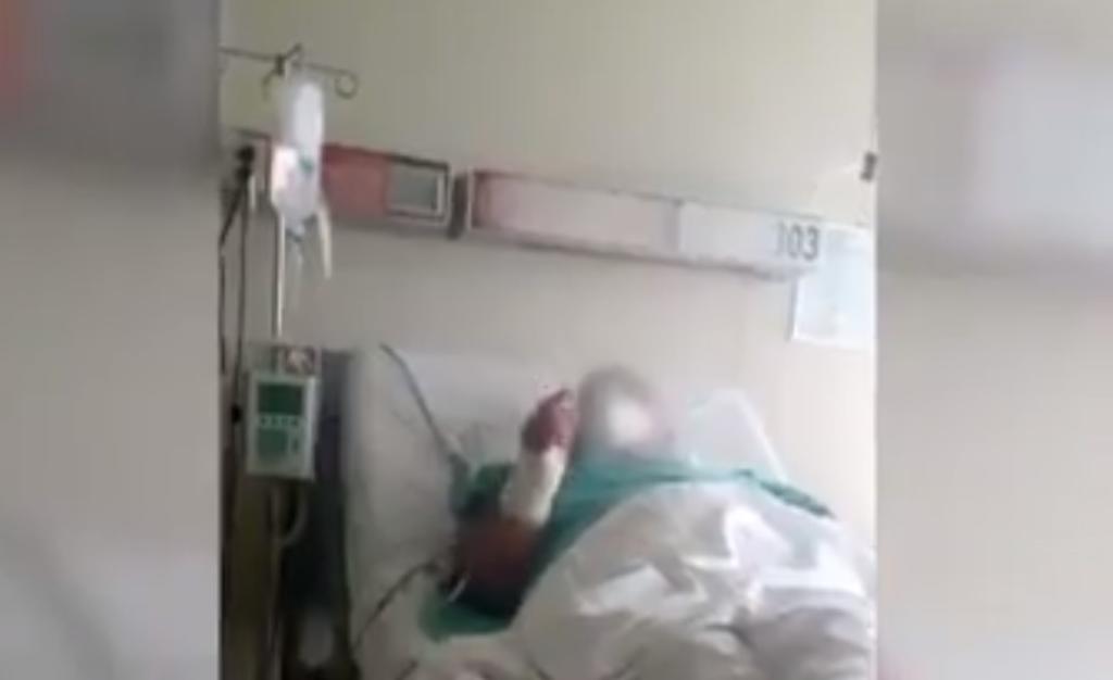 Paciente alegra con su canto a piso de COVID-19 en IMSS de Monclova
