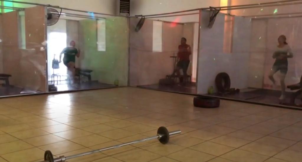 Covid Fitness, el innovador gimnasio con cubículos en Chihuahua