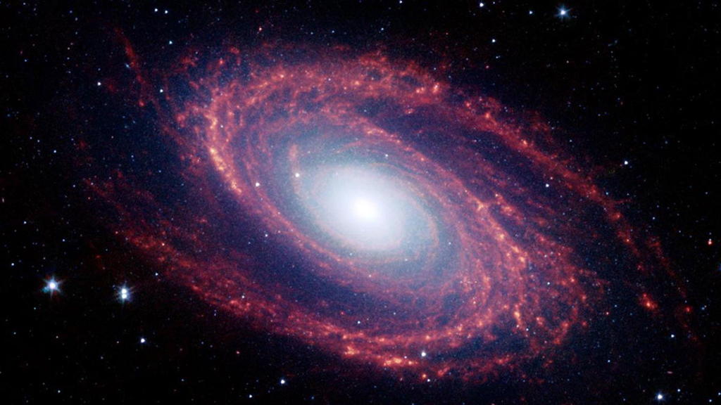Detectan señales de luz en once galaxias que se repiten cada dos años