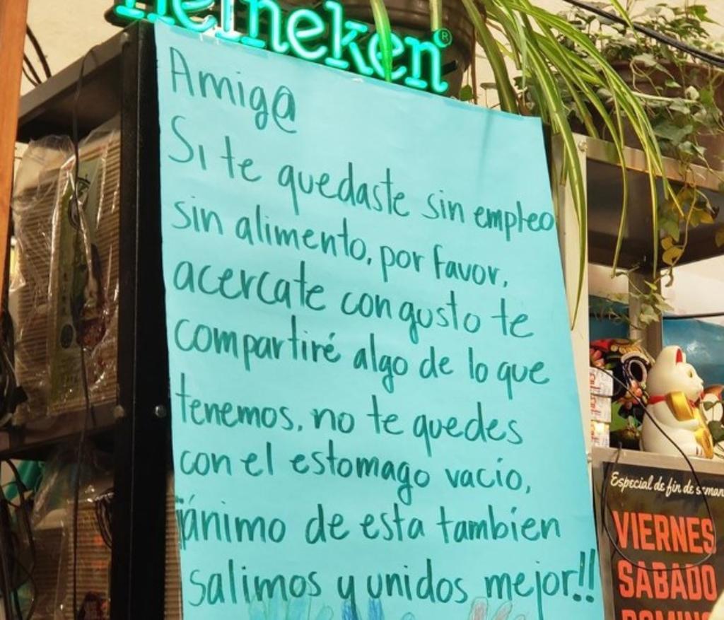 Aplauden a restaurante mexicano por ofrecer comida gratis a desempleados