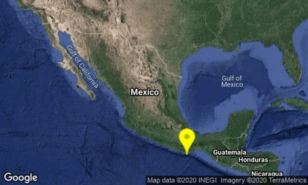 Se registra nuevo sismo de magnitud preliminar 5.3 en Oaxaca