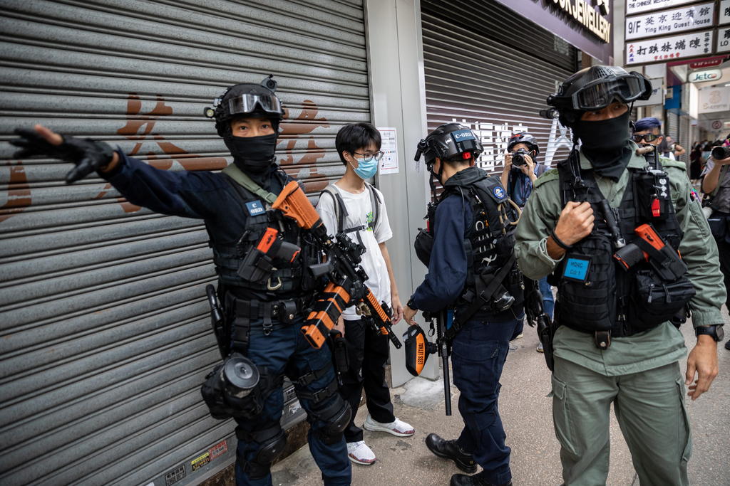 Condena EUA los arrestos en Hong Kong tras la implementación de nueva ley