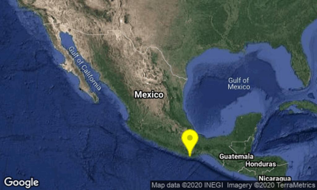 Desalojan inmuebles por sismo magnitud 4.8 en Oaxaca