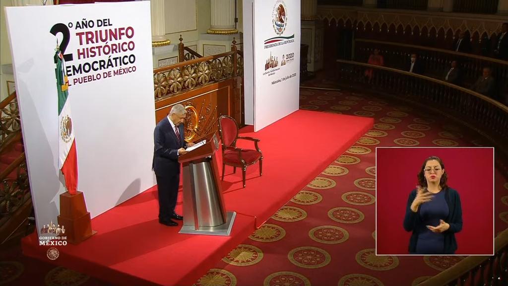 Destaca Obrador que 'entre todos' estamos saliendo de pandemia