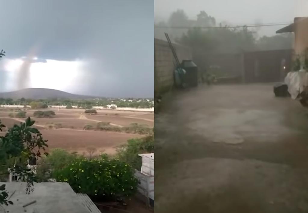 VIDEO: Registran formación de tornado en Querétaro