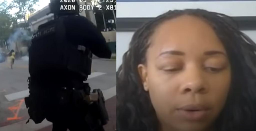 VIDEO: Policías en Florida se burlan tras disparar balas de goma contra manifestante