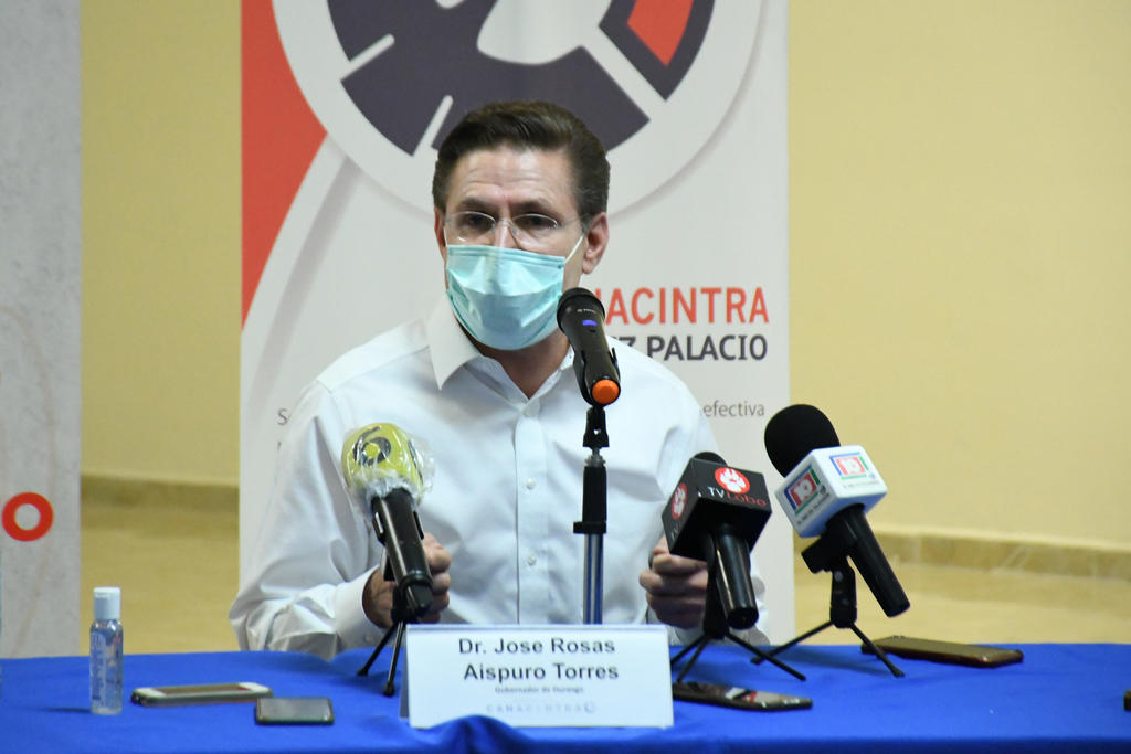 Se realiza Aispuro nueva prueba a COVID tras reunión con gobernador de Tamaulipas