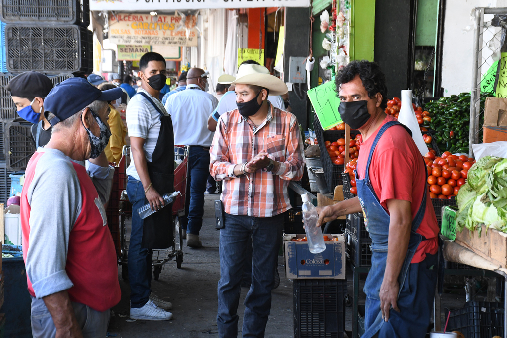 Detectan siete casos de COVID-19 en Mercado Abastos de Torreón
