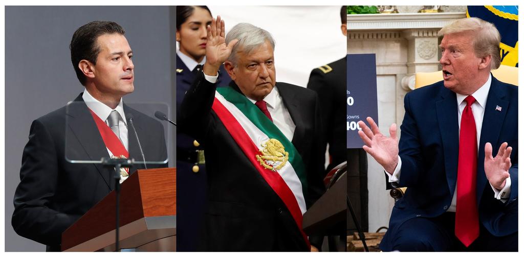 Trump, de la tensión con Peña Nieto a la sintonía con López Obrador