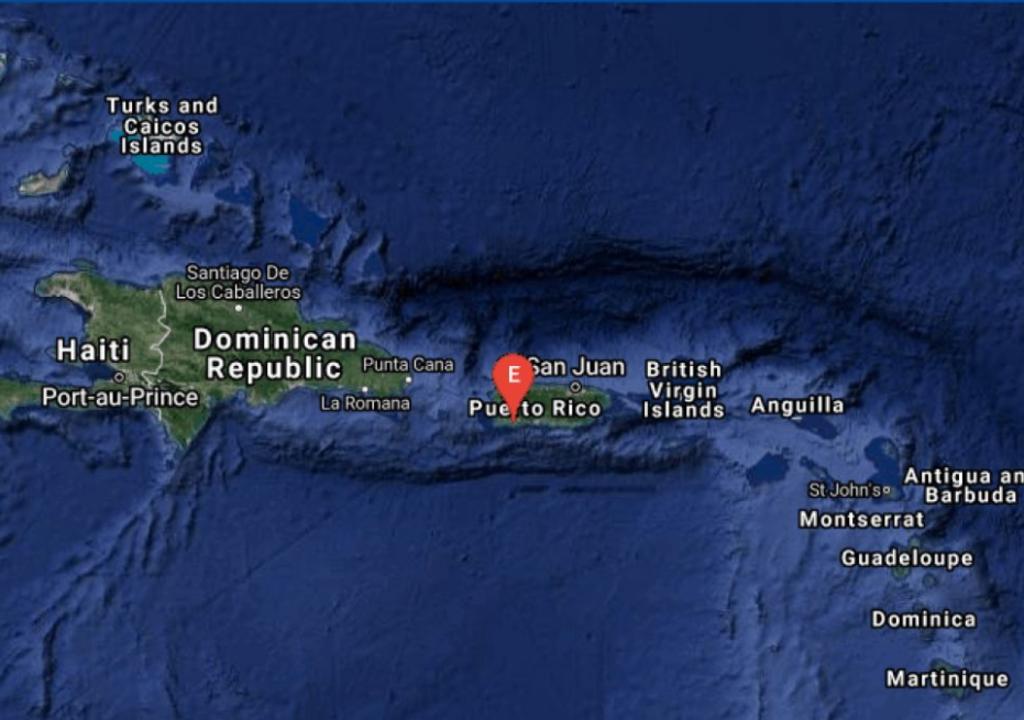 Sismo de magnitud 5.1 sacude la costa sur de Puerto Rico