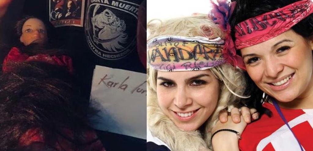 Difunden en redes fotos de supuesta brujería de Karla Panini contra Karla Luna