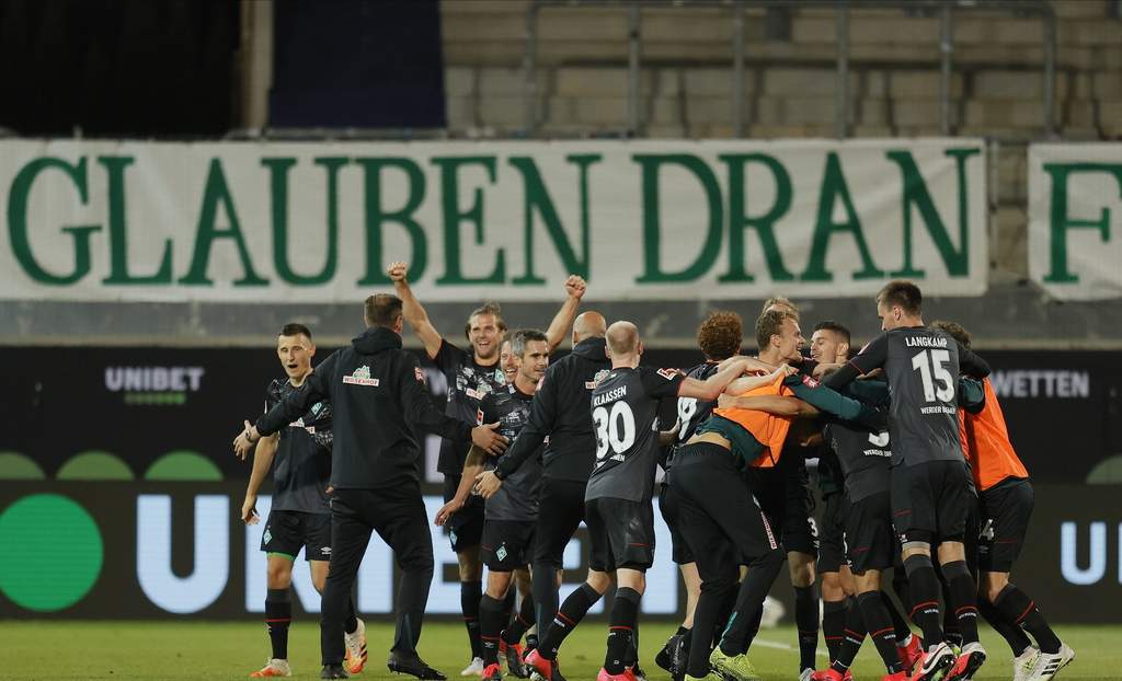 Werder Bremen se queda en la Bundesliga