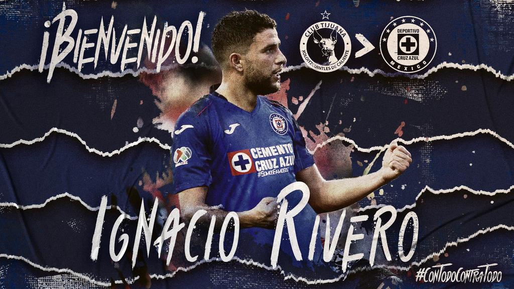 Cruz Azul anuncia la llegada de Ignacio Rivero