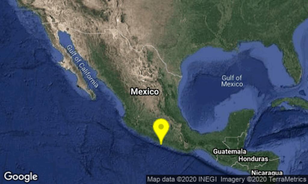 Se registra sismo magnitud 4.8 en Guerrero