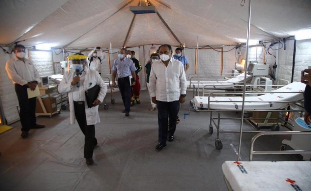 Guerrero cuenta con 2 hospitales móviles para tratar casos de COVID-19