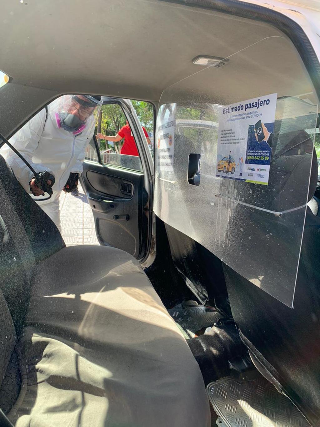 Harán pruebas COVID a taxistas y microbuseros en Monclova