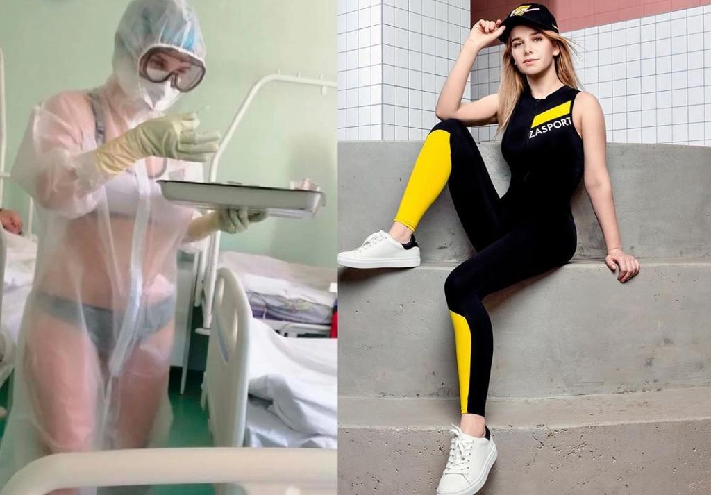 Enfermera que se presentó a trabajar en bikini es contratada como modelo