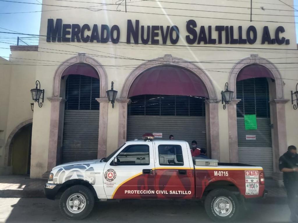 Mercado Saltillo estará clausurado 15 días