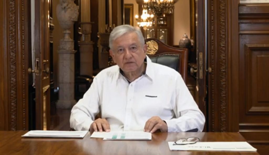 López Obrador asegura que en México el COVID-19 va a la baja