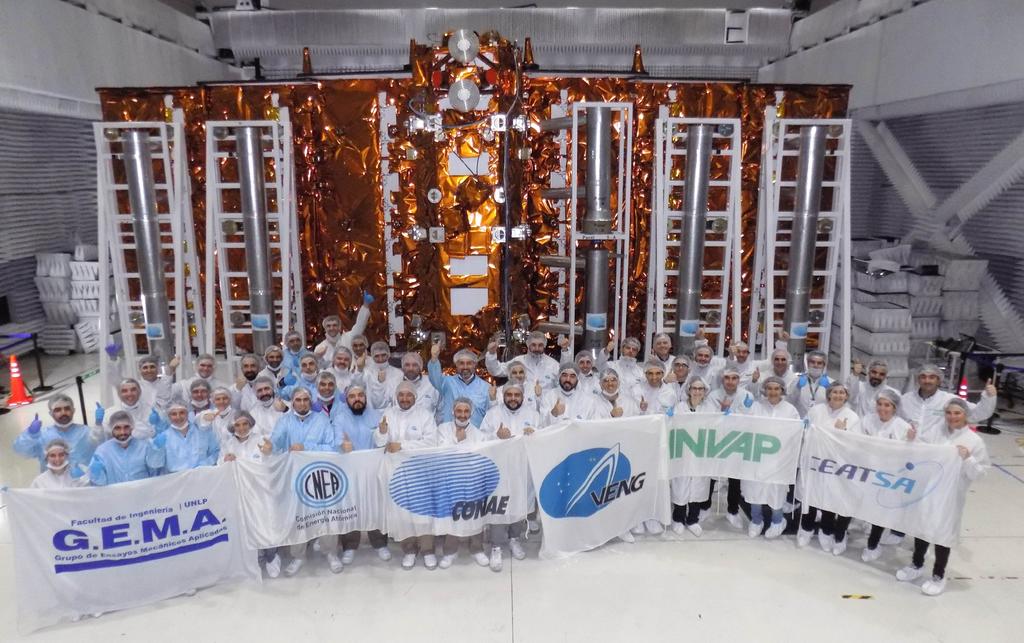Se alista Argentina para el hito de lanzar un nuevo satélite desde EUA