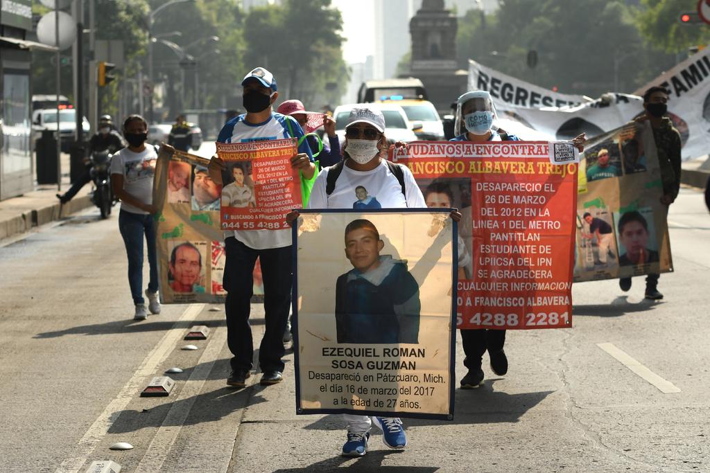 Suman más de 73 mil personas desaparecidas en México desde 1964