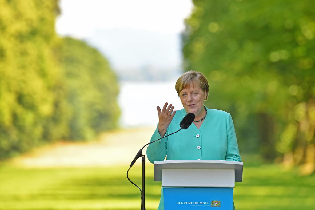 Advierte Merkel a Sánchez de 'serias diferencias' ante fondo pospandemia