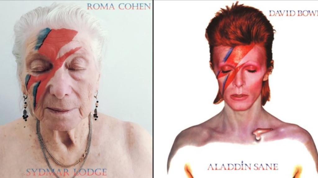 Abuelitos se vuelven tendencia por recrear portadas de álbums éxitosos