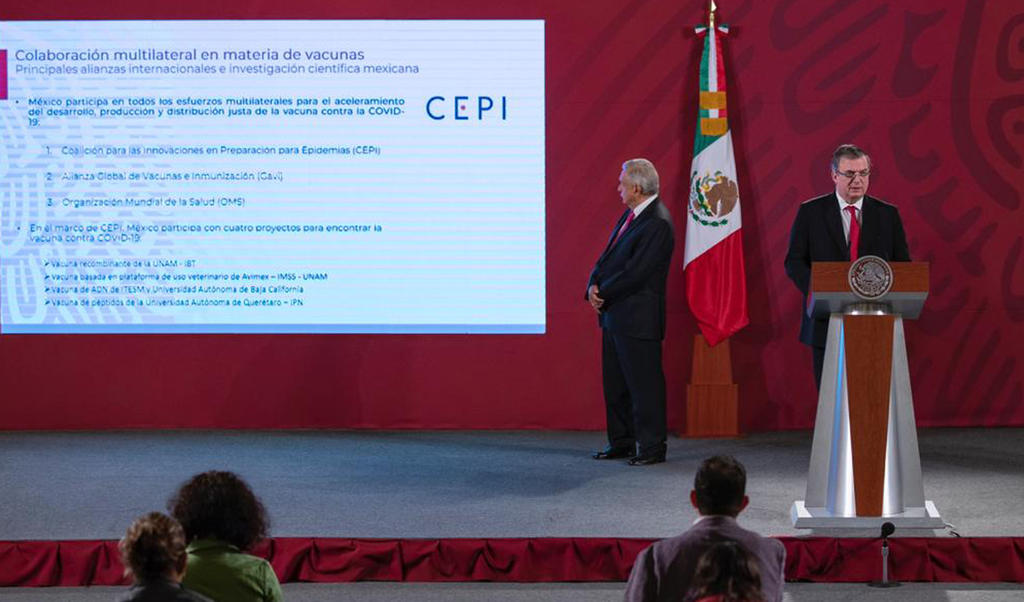 México ya está en el esfuerzo por la vacuna contra COVID-19: Ebrard