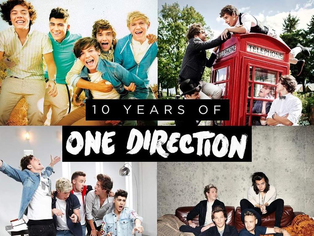 One Direction festeja sus 10 años con video musical y primera foto de la banda